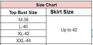 Women Rayon Top with Skirt Sets www.trikaro.com