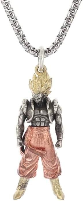 Dragonball Z Goku Inspired Pendant with Chain www.trikaro.com