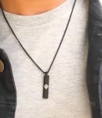 Khanda Spiritual Mini Tag Chain www.trikaro.com