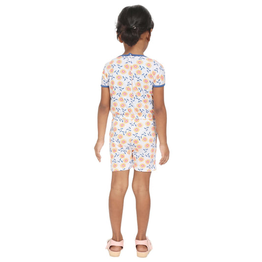 Kids Printed Jumpsuit www.trikaro.com