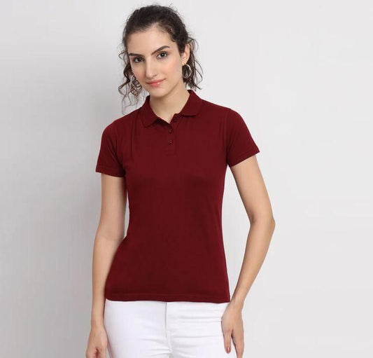 Ketex Cotton Blend Polo Neck T-shirt (Pack Of 5) www.trikaro.com
