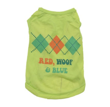 Hawaiian All-Poly Printed Bikini Macho Pet Vest by www.trikaro.com