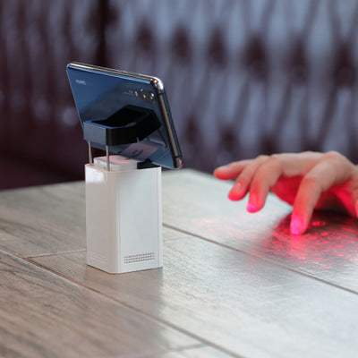 LEING FST Virtual Laser Keyboard Bluetooth Wireless Projector Phone Keyboard For Computer Pad Laptop With Mouse Function www.trikaro.com