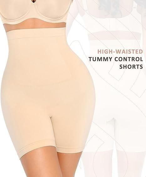 BD 4-in-1 Shaper - Quick Slim Shape Wear Tummy, Back, Thighs, Hips - Black/Efffective Seamless Tummy Tucker www.trikaro.com
