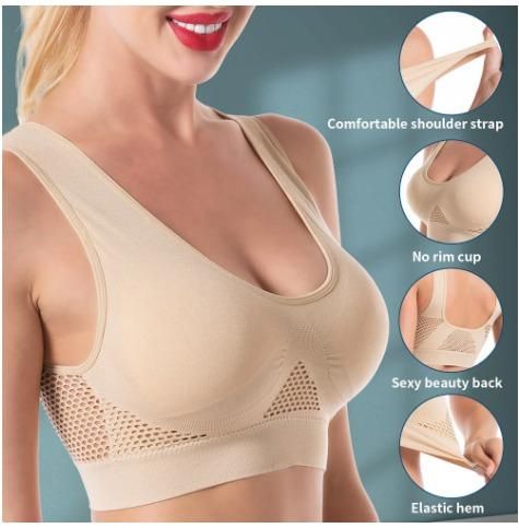 Women's Multicolor Air Bra Pack Of 3 Free Size www.trikaro.com