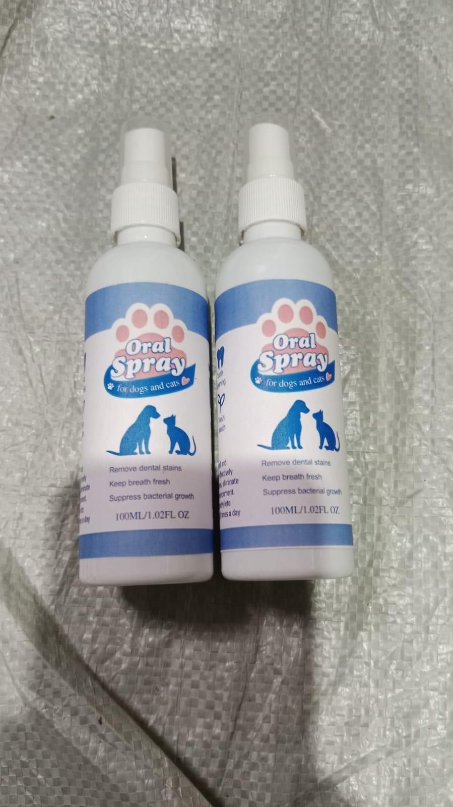 Petry Teeth Cleaning Spray for Dogs & Cats 100ml www.trikaro.com