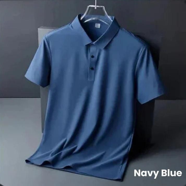 Poly Matte Solid Half Sleeves Mens Polo T-Shirt Pack Of 4 by www.trikaro.com
