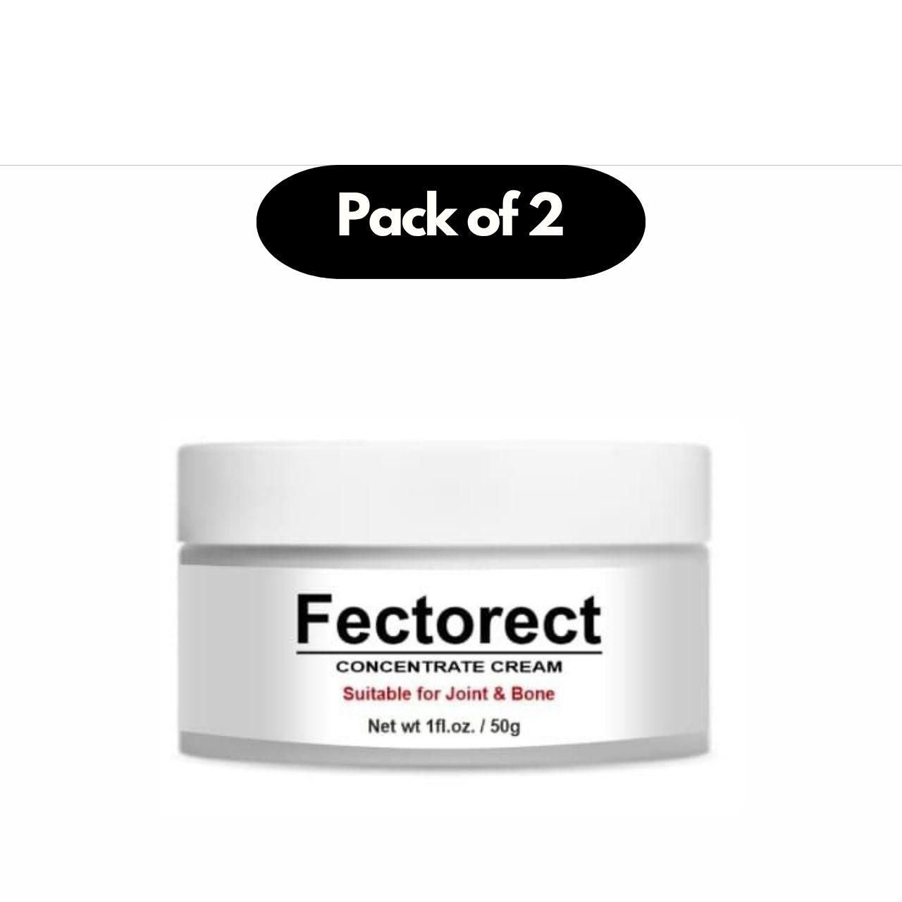 Fectorect Concentrate Cream 50 gm each Pack of 2 www.trikaro.com
