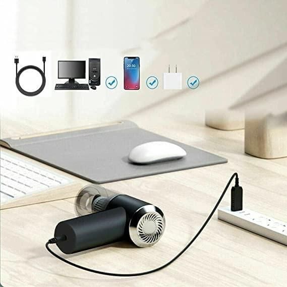 Portable Air Duster Wireless Vacuum Cleaner www.trikaro.com