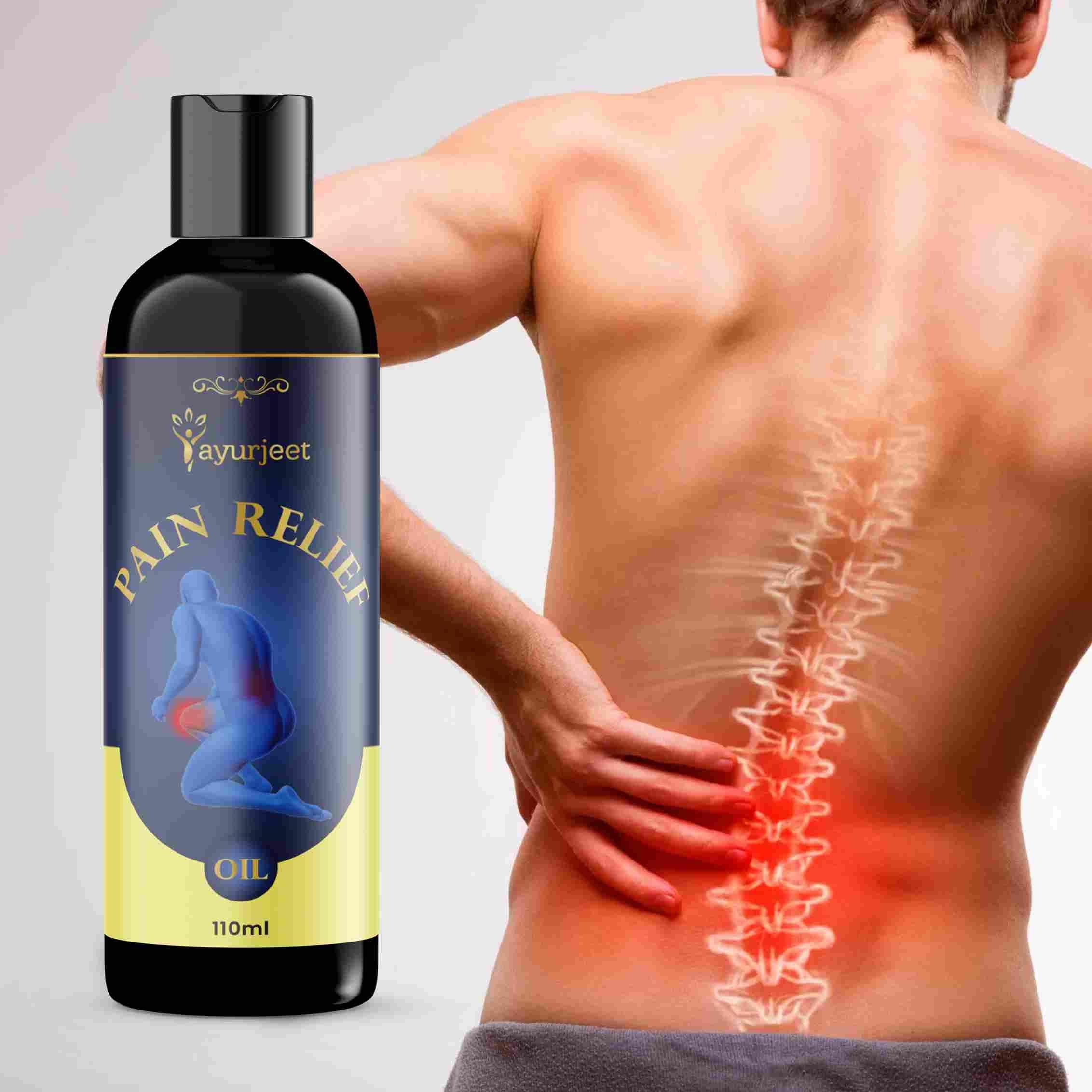 Ayurjeet  Pain Relief Oil (110Ml) www.trikaro.com