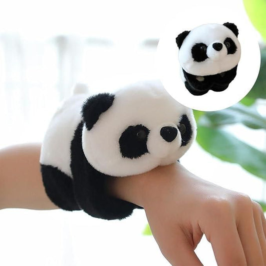 Unisex Stuffed Animal Slap Bracelets Plush Panda www.trikaro.com