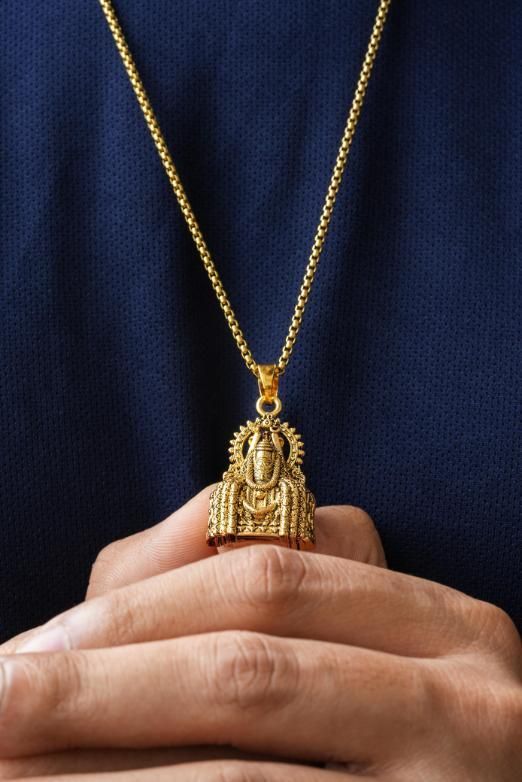 Mahadev Shivling Pendant with Chain www.trikaro.com