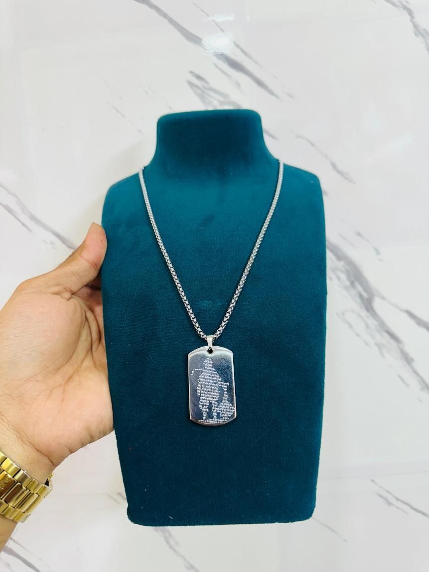 Hanuman Chalisha Pendant with Chain www.trikaro.com