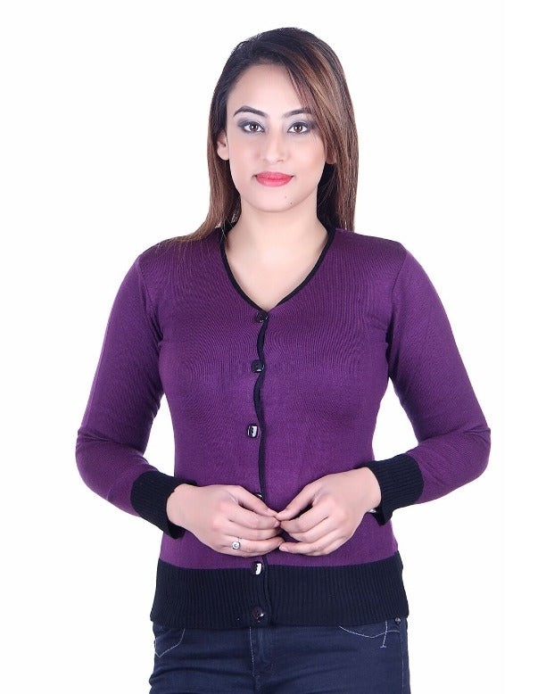 Voguish Women Cardigan www.trikaro.com