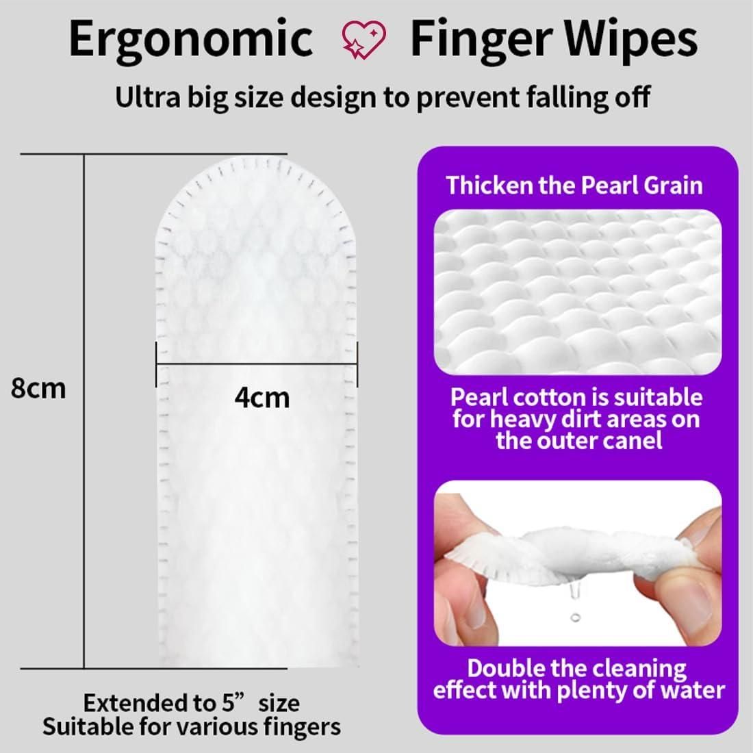 Disposable Dental Finger Wipes For Pets www.trikaro.com