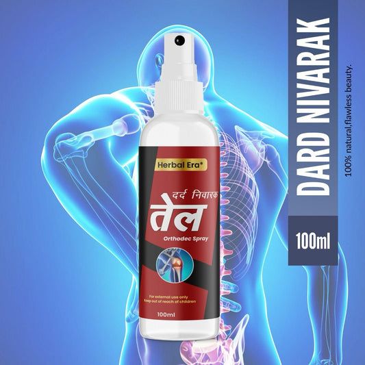 Herbal Era Dard Nivarak Spray Tel 100ml - Natural Pain Relief Formula www.trikaro.com