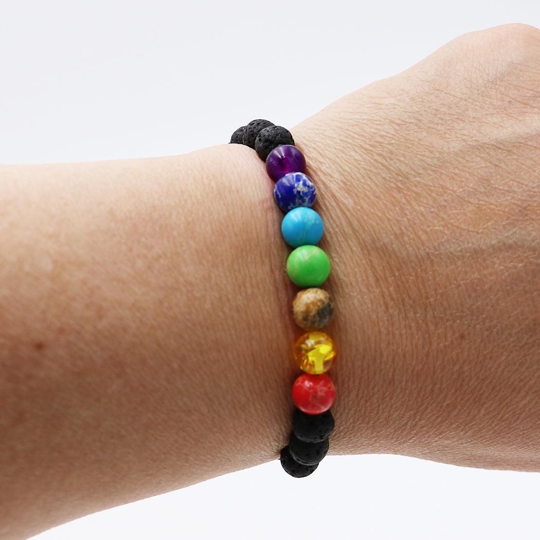 7 Chakra Bracelet www.trikaro.com