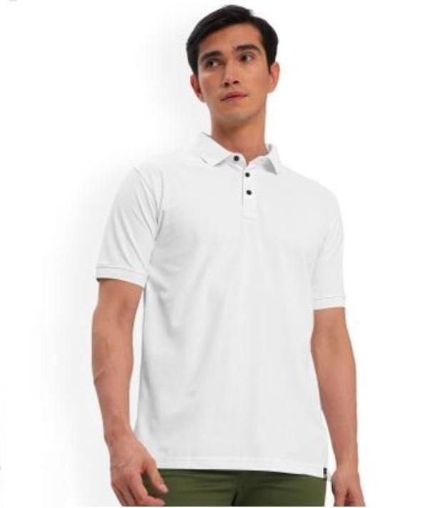 Poly Cotton Solid Half Sleeves Mens Polo T-shirt (Pack of 3) www.trikaro.com