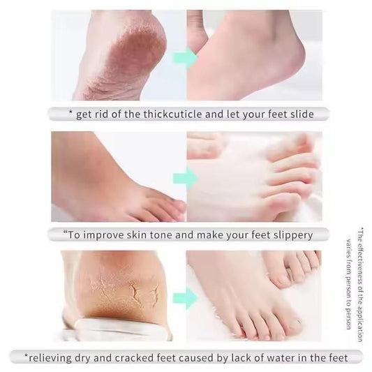 Exfoliating Foot Mask Goat Milk Pack of 2 www.trikaro.com