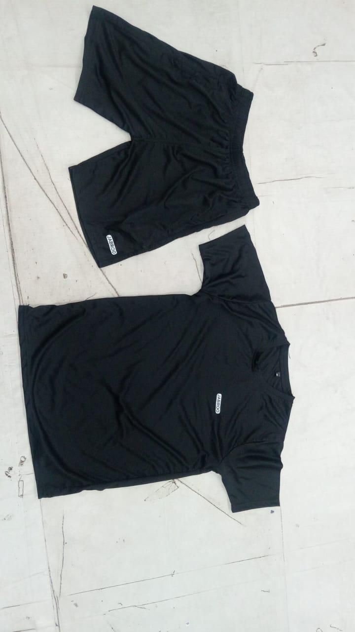 Solid Couple Co-Ord Set (T-Shirt & Shorts) www.trikaro.com