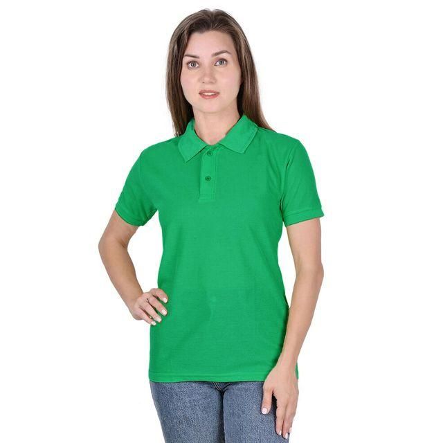 Ketex Green Cotton Blend Polo Neck Tshirt www.trikaro.com