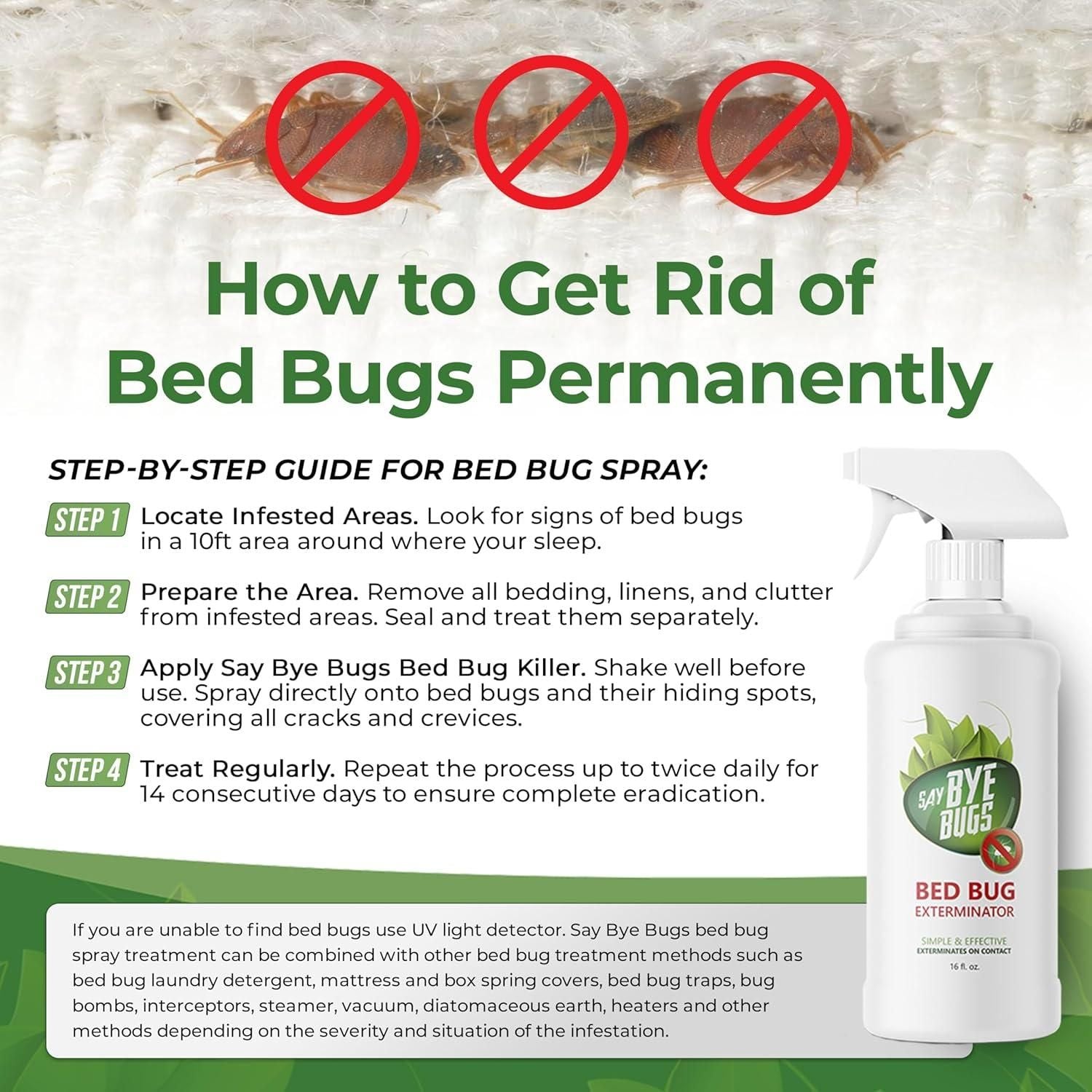 Say Bye Bye Bug - Spray (100ml Each) Buy 1 Get 1 Free www.trikaro.com