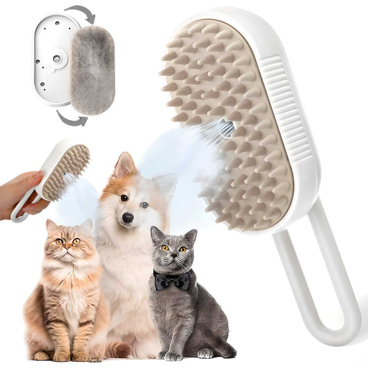 Steam Brush for Dog/Cat www.trikaro.com