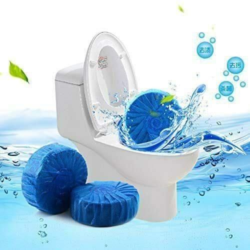 Toilet Cleaning Tablet-Toilet Deodorizer Bathroom Cleaner Tablet Pack of 1 (10pc) www.trikaro.com