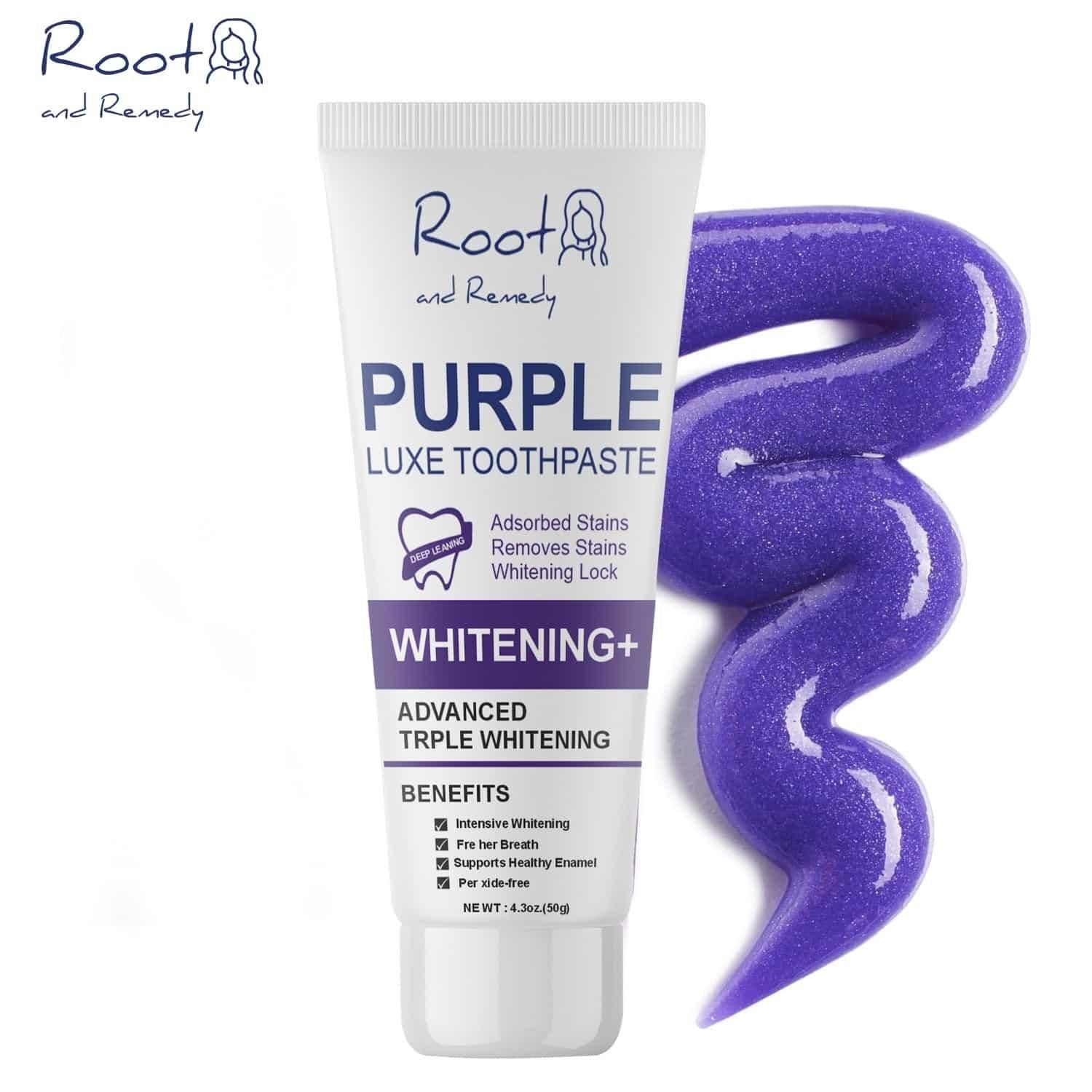 Purple Luxe Toothpaste 50 gm Pack of 1 bY trikaro.com
