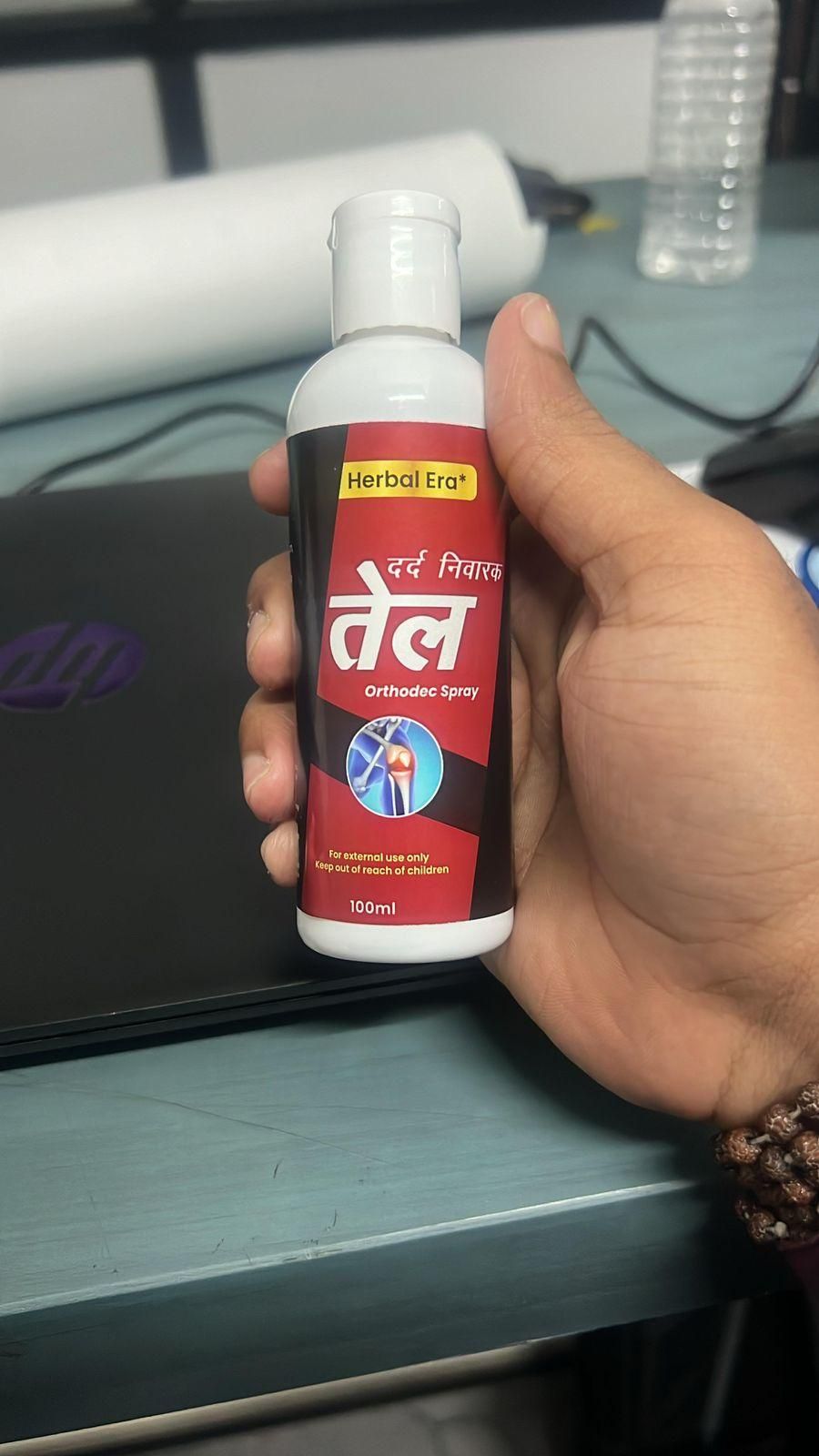Herbal Era Dard Nivarak Spray Tel 100ml - Natural Pain Relief Formula www.trikaro.com