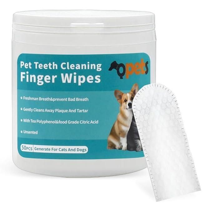 Disposable Dental Finger Wipes For Pets www.trikaro.com