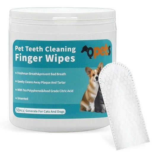Disposable Dental Finger Wipes For Pets www.trikaro.com