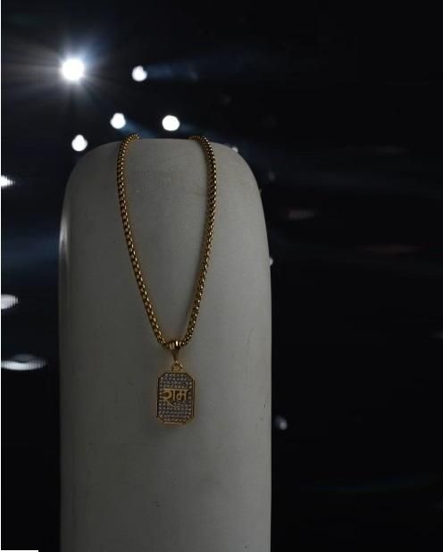 Shree Ram Pendant with Chain www.trikaro.com