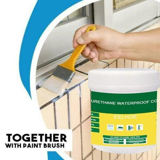 Waterproof Glue Clear Gel Bathroom Roof Top Concrete Wall Water Repellent Paint No Leak www.trikaro.com