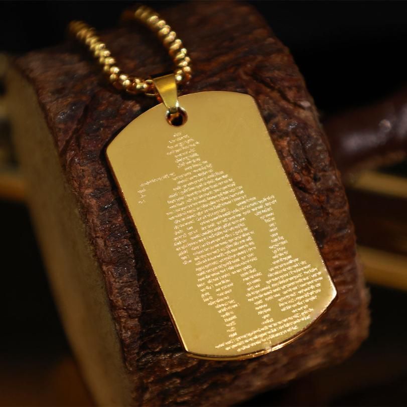 Hanuman Chalisha Pendant with Chain www.trikaro.com