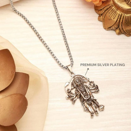 5 Mukhi Standing Hanumanji Pendant with Chain www.trikaro.com