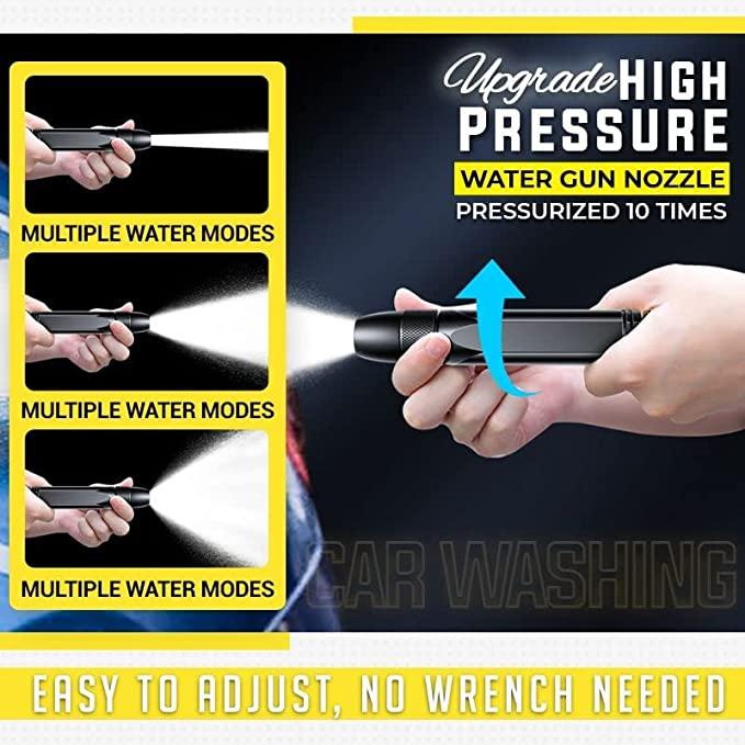 Portable High Pressure Water Nozzle (Black) www.trikaro.com