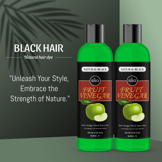 SISO FRUIT VINEGAR Shampoo (Pack of 2) 240ml www.trikaro.com