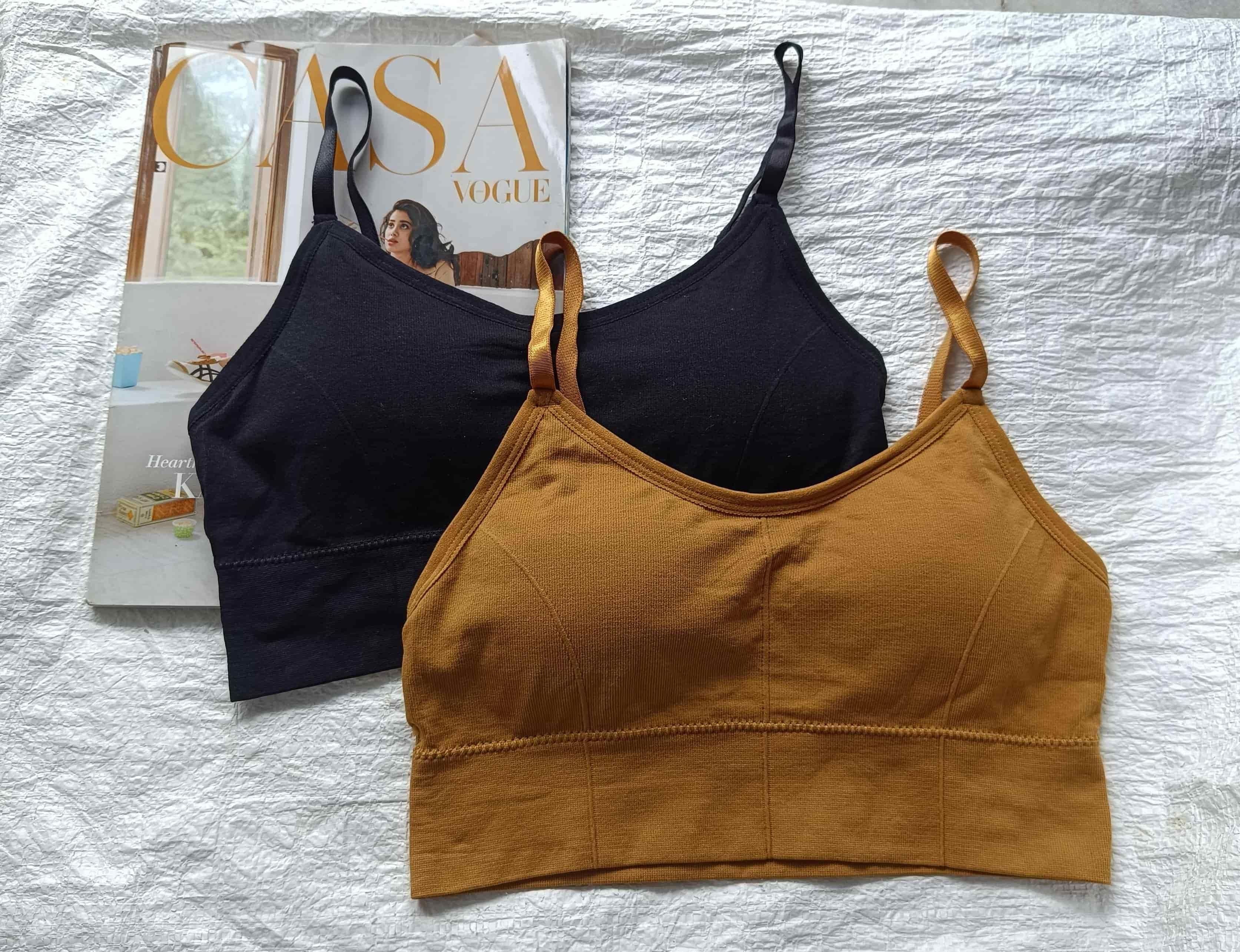 Seamless Padded Bra Pack of 2 www.trikaro.com
