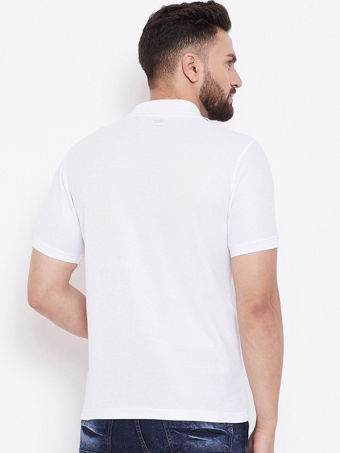 Cotton Blend Solid Half Sleeves Polo T-Shirt www.trikaro.com