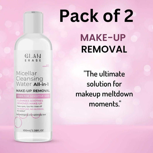 All-in-1 Makeup Removal 100ml (Pack of 2) www.trikaro.com