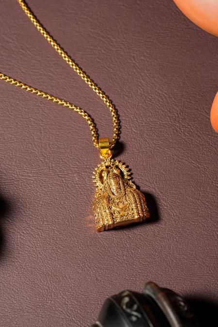 Mahadev Shivling Pendant with Chain www.trikaro.com