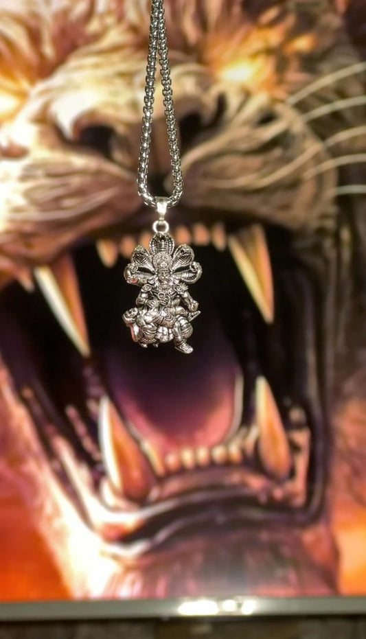 Narsimha Pendent With Chain www.trikaro.com