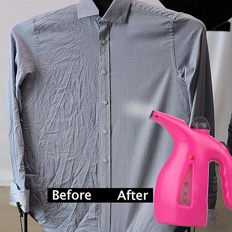 Fast Heat-up Portable Handheld Garment/Facial Vapor Steamer Iron Brush for Home and Travel Handy (Multicolour) www.trikaro.com