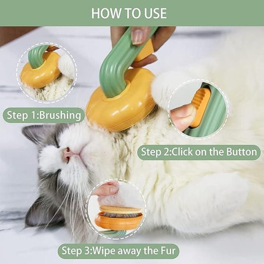 Self Cleaning Dog & Cat Comb www.trikaro.com