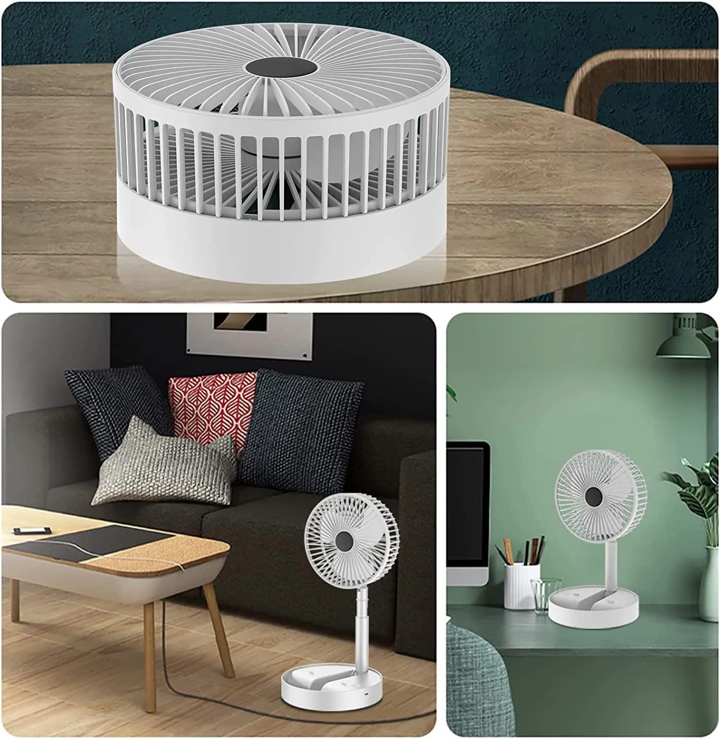 Powerful Rechargeable Table Fan www.trikaro.com
