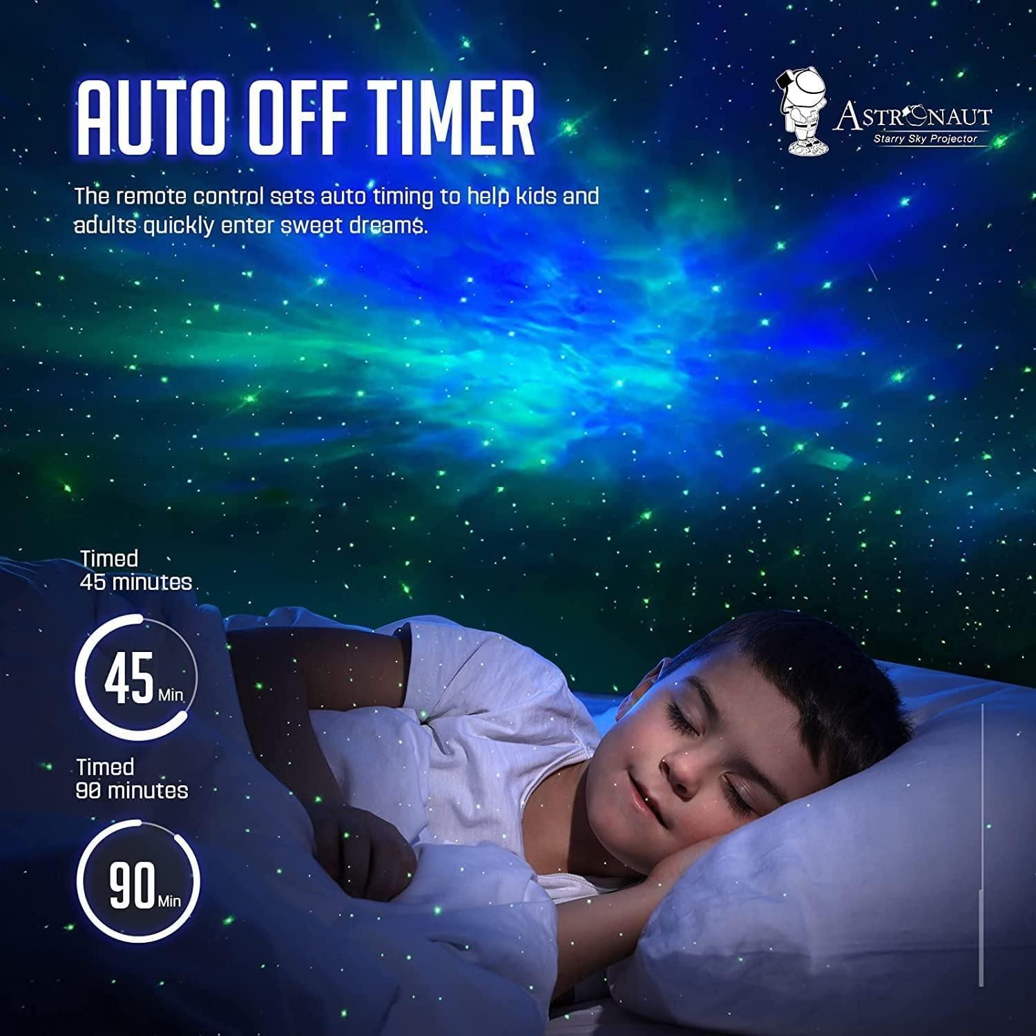 Astronaut Galaxy Projector - 360 Magnetic Head Rotation, Remote Control www.trikaro.com