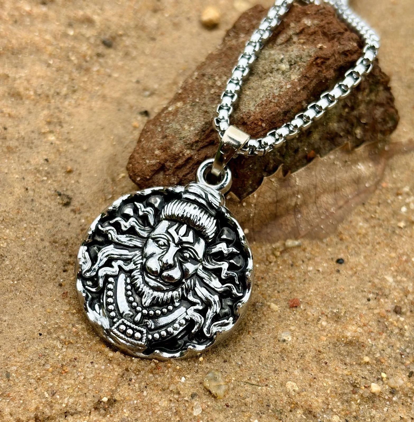 Lord Hanuman Chain With Pendant (Pack of 4) www.trikaro.com