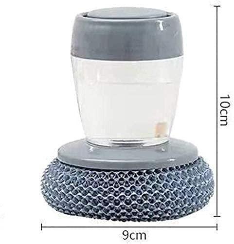 Kitchen Soap Dispensing Palm Brush (Pack of 2) www.trikaro.com