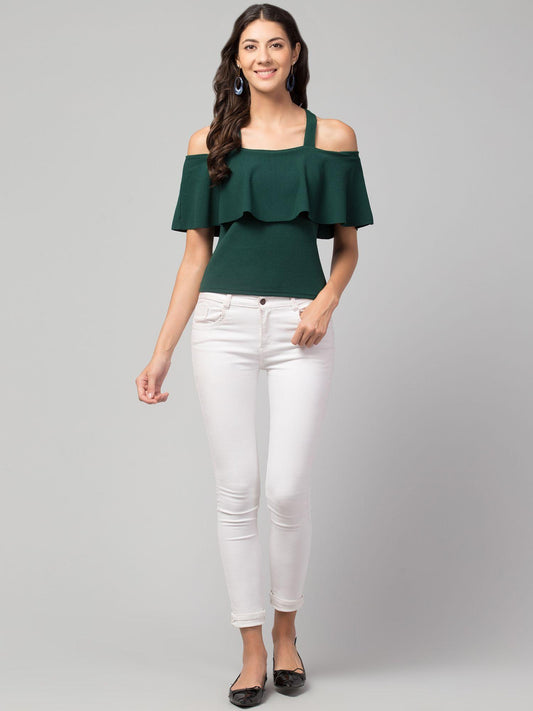 Airbiter Collection Women's Cotton Blend Solid Tops www.trikaro.com